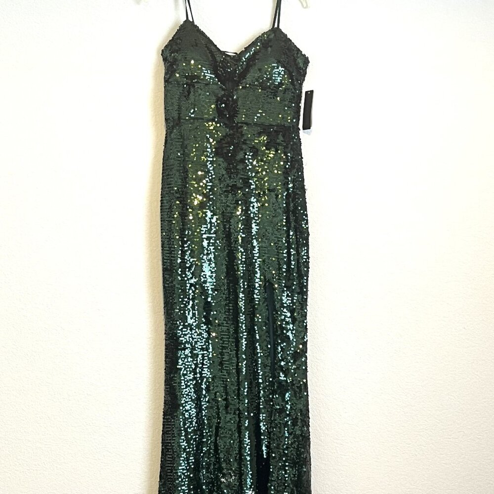 Brand New Maxi Sequin Embellished Dress (city studio)